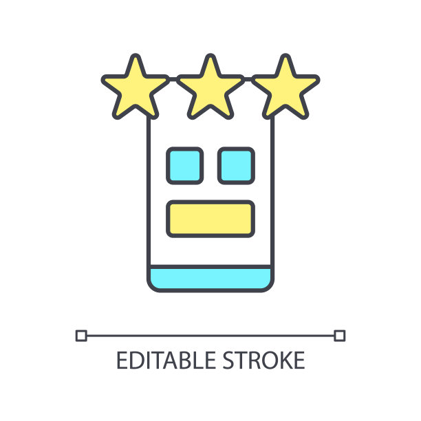 用户满意度在用户体验设计RGB颜色图标图片下载