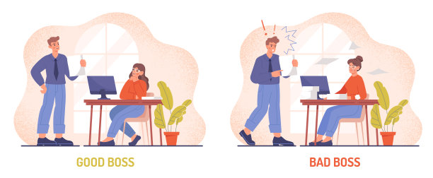 好老板和坏老板图片下载