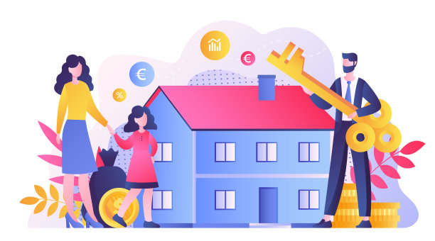 家庭信用概念图片下载