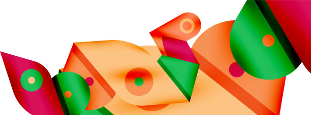 创意明亮的几何墙纸最小图片下载