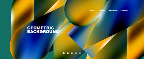 Glassmorphism登陆页面背景模板图片下载