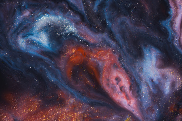 抽象的闪烁流体背景图片下载