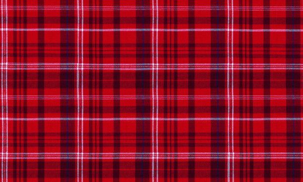 大方格织物。圣诞节的背景。图片下载