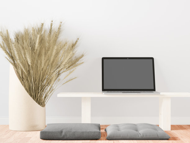 写字板放在客厅的桌子上图片下载