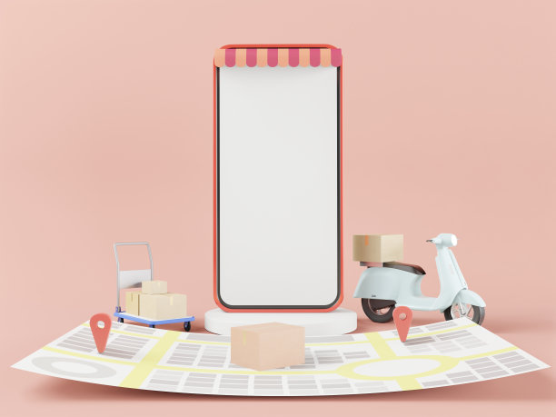 带有装饰的智能手机图片下载