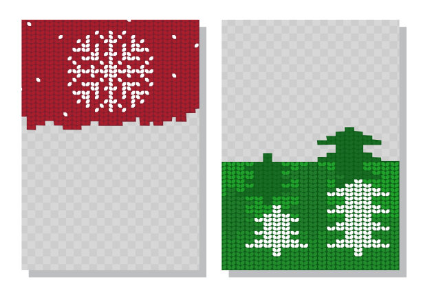 圣诞和新年假期季背景销售横幅模板设计。丑毛衣矢量插图。冬季针织毛衣图案季节提供横幅。图片下载