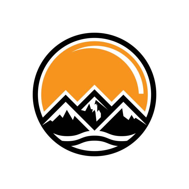 山标志矢量图标图片下载