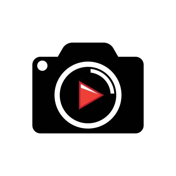 摄像机视频矢量logo图片下载