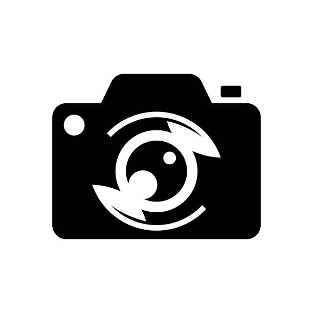 相机图标矢量logo设计图片下载