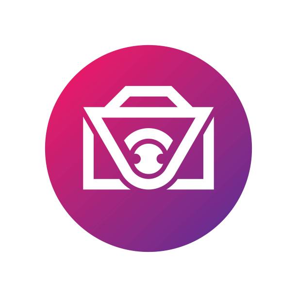 相机图标矢量logo设计图片下载