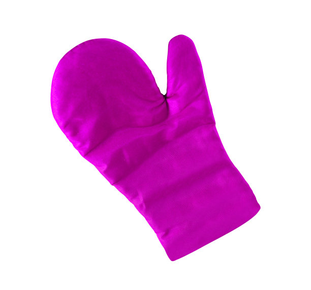 紫色防热手套图片下载