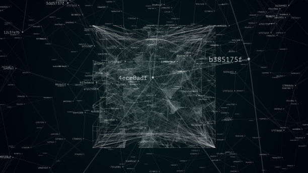 被数字噪音包围的数字地球，未来科技插画图片下载