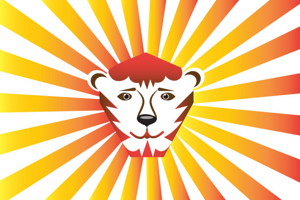 老虎或狮子野猫图标图片下载