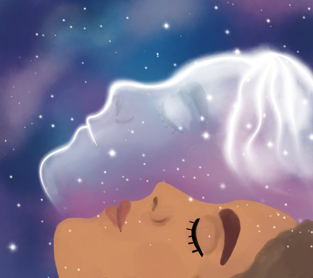 说明灵魂在身体上是透明的，死后的灵魂图片下载