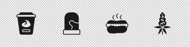 设酸奶容器圣诞连指热狗图片下载