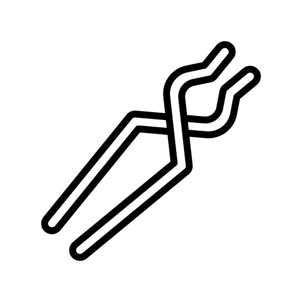 铁匠平线图标。金属工作标志。为移动概念和网页设计，商店的轮廓标志图片下载