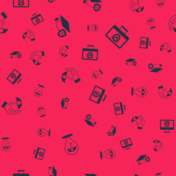 戴上伞毕业帽，手拿盾牌图片下载