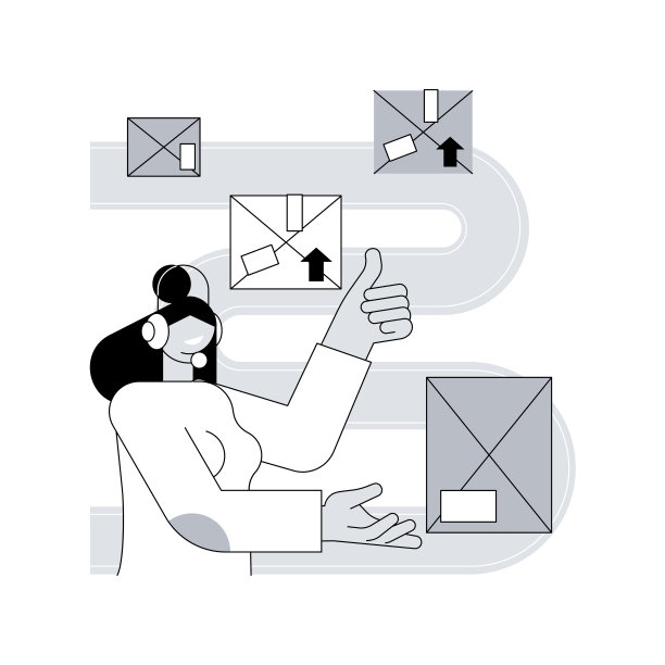 仓库语音任务抽象概念矢量插图。图片下载