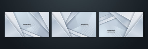 抽象白色单色矢量背景，用于设计宣传册，网站，传单。几何白色墙纸证书，演示，登陆页图片下载