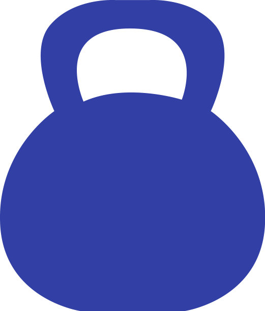 白色背景上的健身重量图片下载