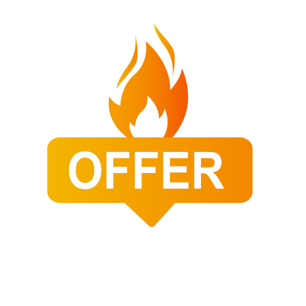 一条与碑文一起燃烧的信息。矢量图图片下载