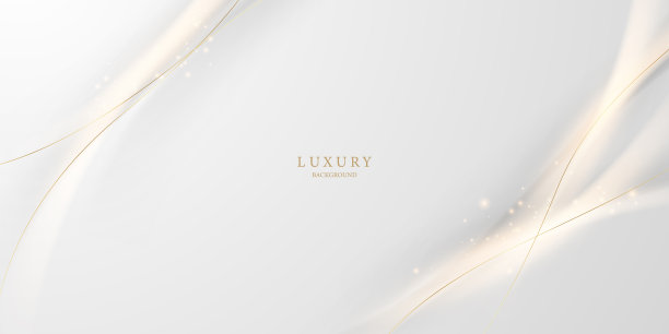 白色背景抽象优雅的矢量插图图片下载