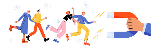 吸引和留住客户图片下载