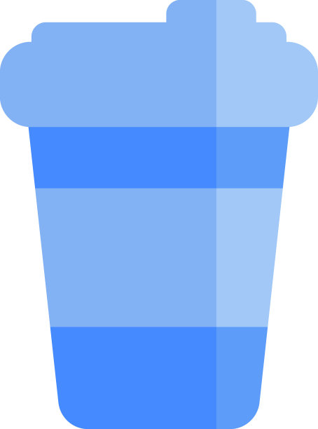 城市咖啡在杯子上走在白色的背景图片下载