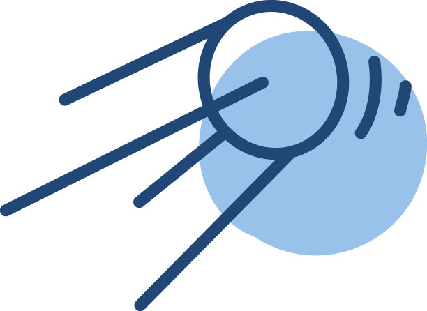 白色背景的太空彗星图片下载