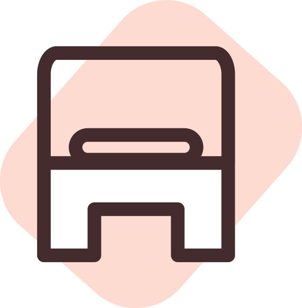 白色背景的酒店单人床图片下载