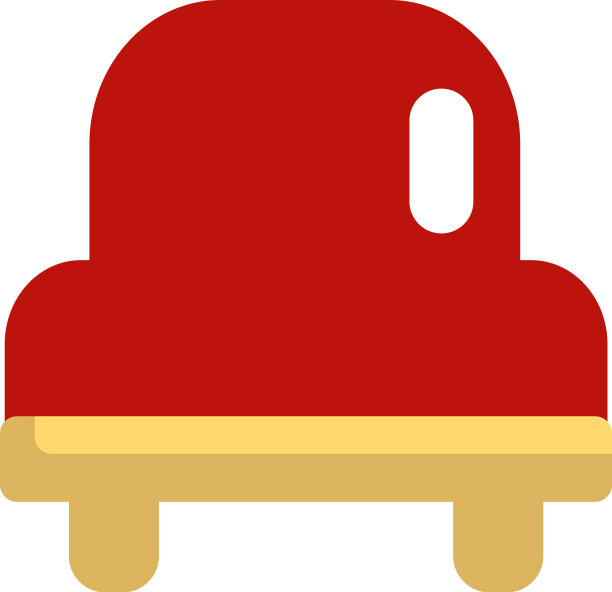 白色背景的电影椅图片下载