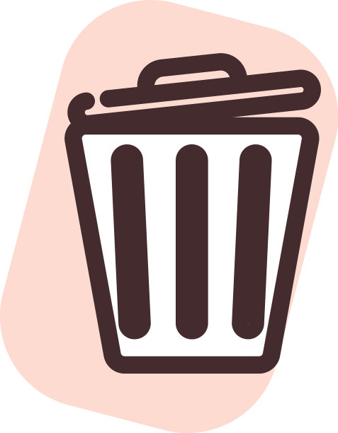 垃圾在白色背景上传输图片下载