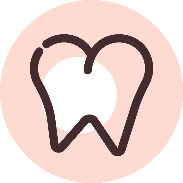 乳牙在白色的背景图片下载