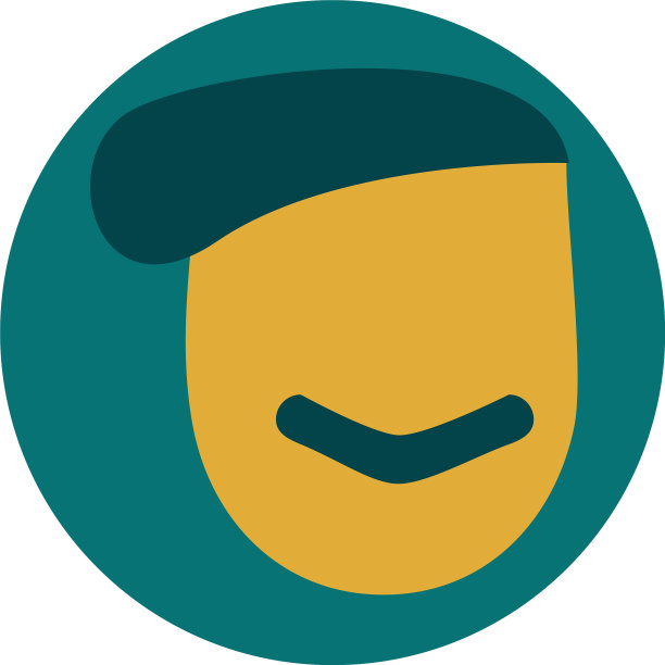 白底上留着小胡子的男人图片下载