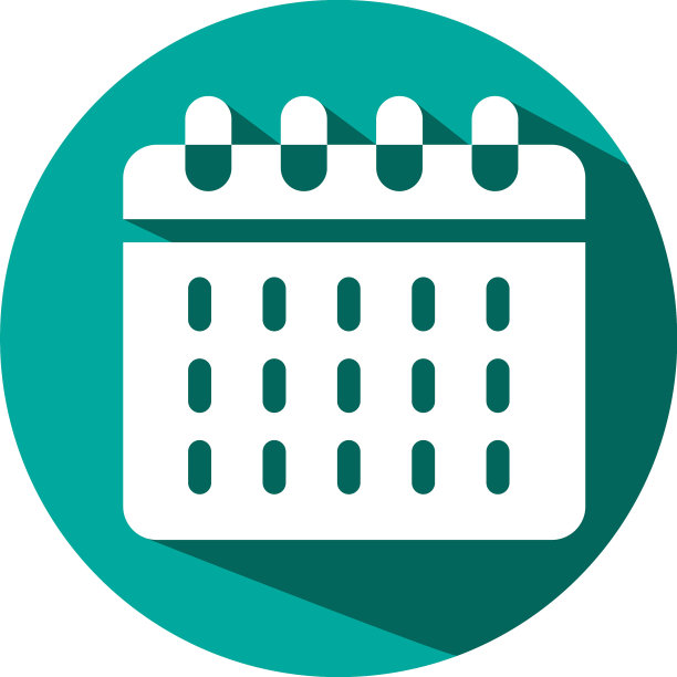 酒店入住和退房日历上都是白色的图片下载