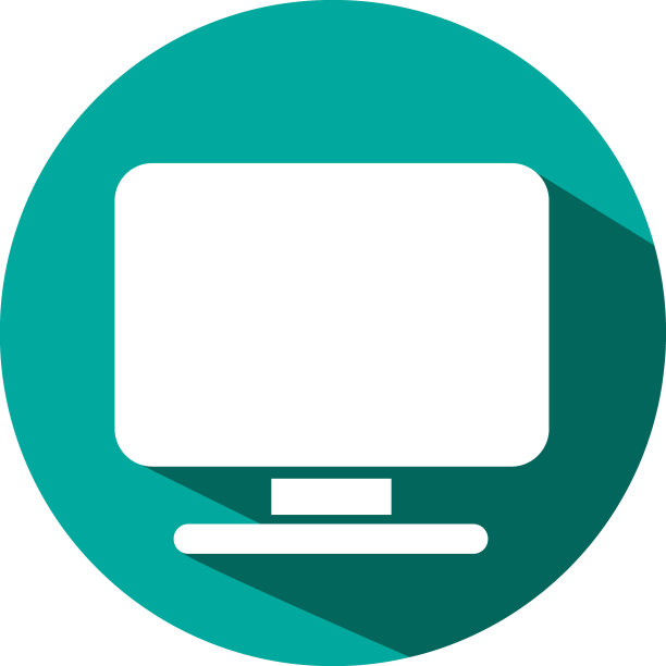 白色背景的宾馆电脑图片下载