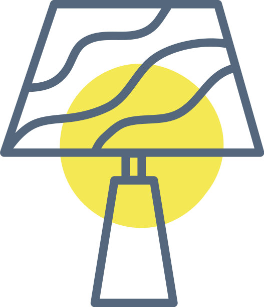 白色背景的台灯图片下载