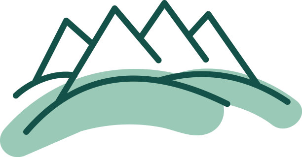 白底青山图片下载