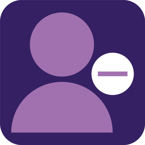 播客在白色背景上取消关注图片下载