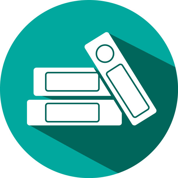 文具档案持有人的白色背景图片下载