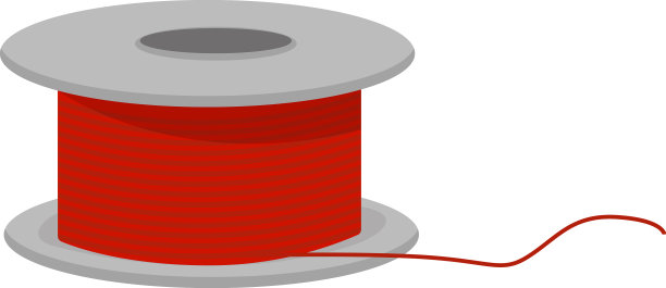 白底红筒子图片下载