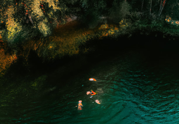 海岸上的海洋和绿色自然的插图-完美的背景和墙纸图片下载