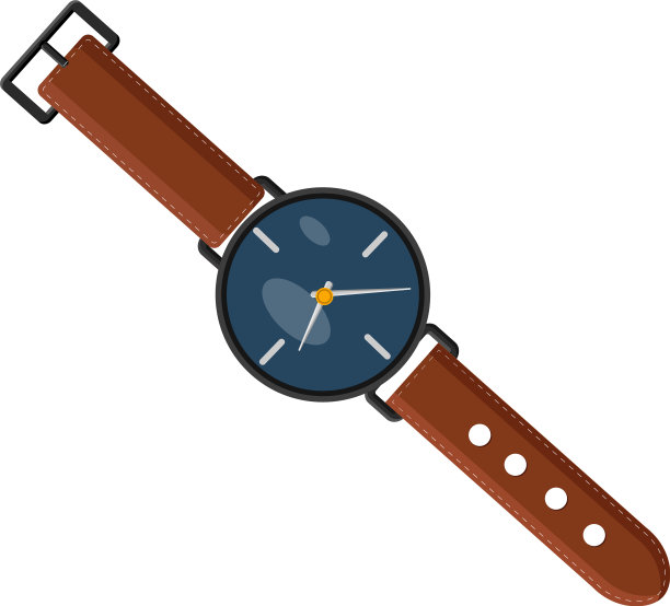 白色背景的手表图片下载