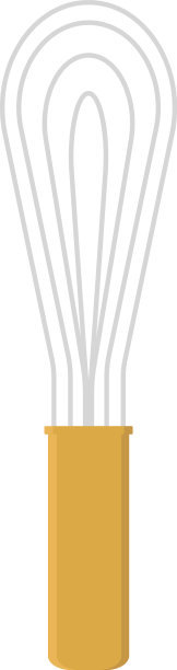 白色背景的厨房鞭子图片下载