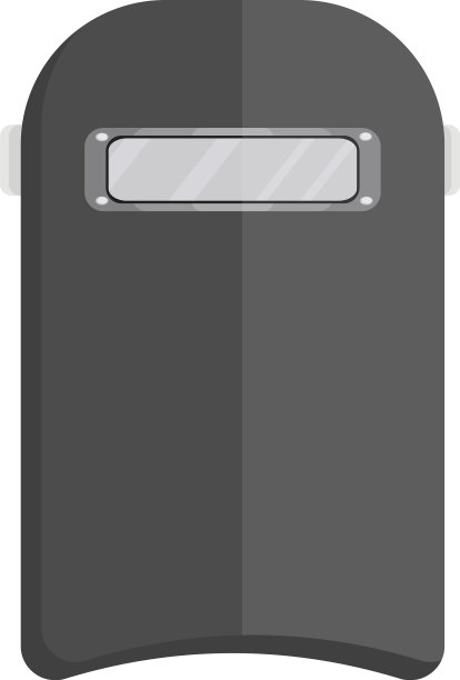 白色背景上的焊接面罩图片下载