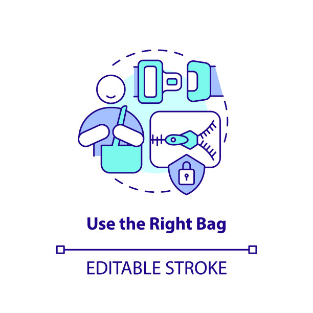 使用正确的包概念图标图片下载