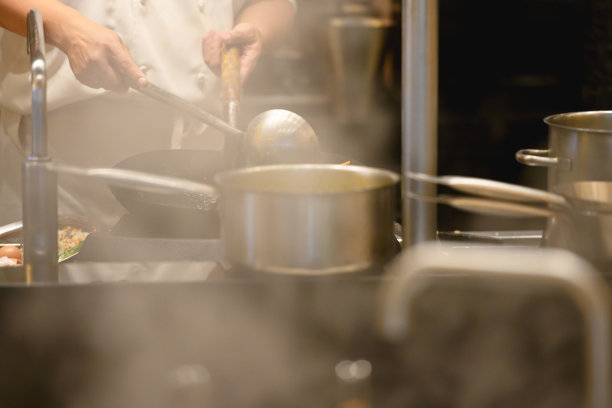 厨师准备食物图片下载