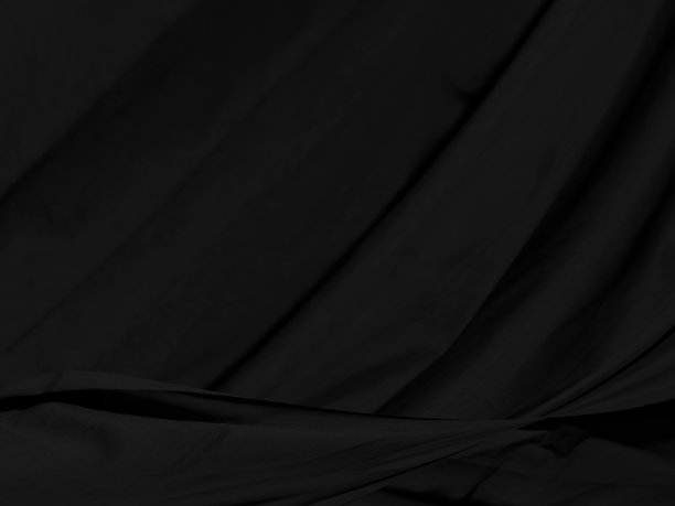 美形抽象。纺织柔软面料黑色光滑曲线时尚矩阵装饰木炭背景图片下载