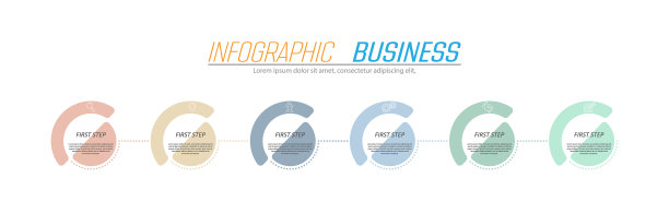 6个发展、改进或培训阶段图片下载