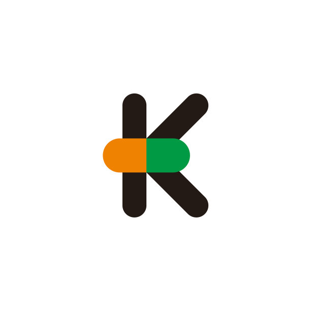 彩色字母丸剂胶囊药品标志。图片下载